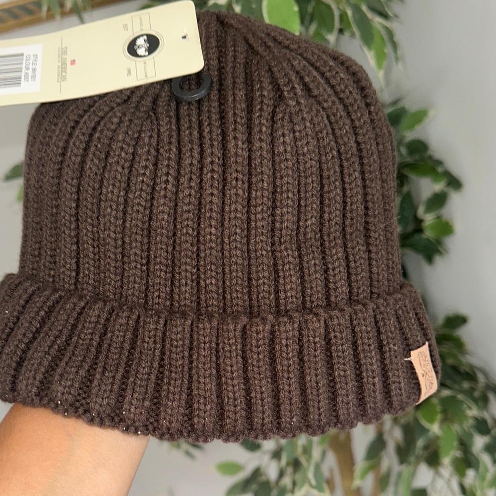 Cozy Brown Knit Beanie